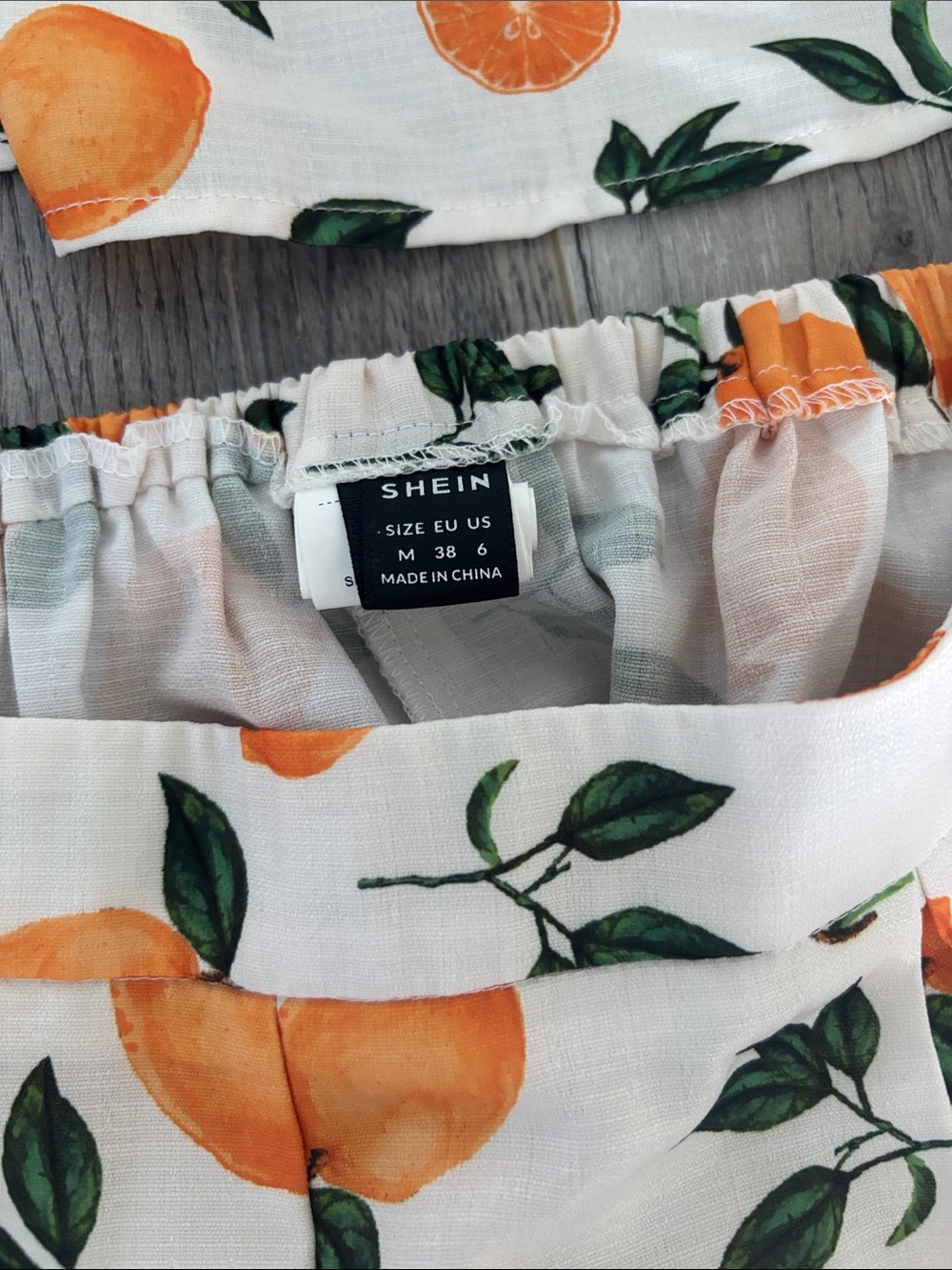 Lemon Print Two Piece Set - Picture 3 of 6